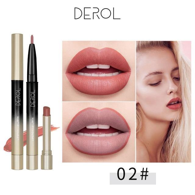 DEROL Double-end Lipstick - derolcosmetics